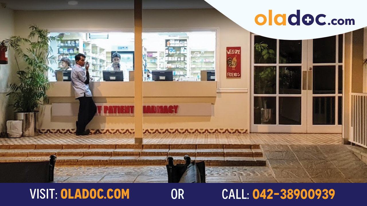 Pharmacy at South City Hospital Karachi